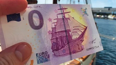 В Германии выпущена партия купюр номиналом ноль евро